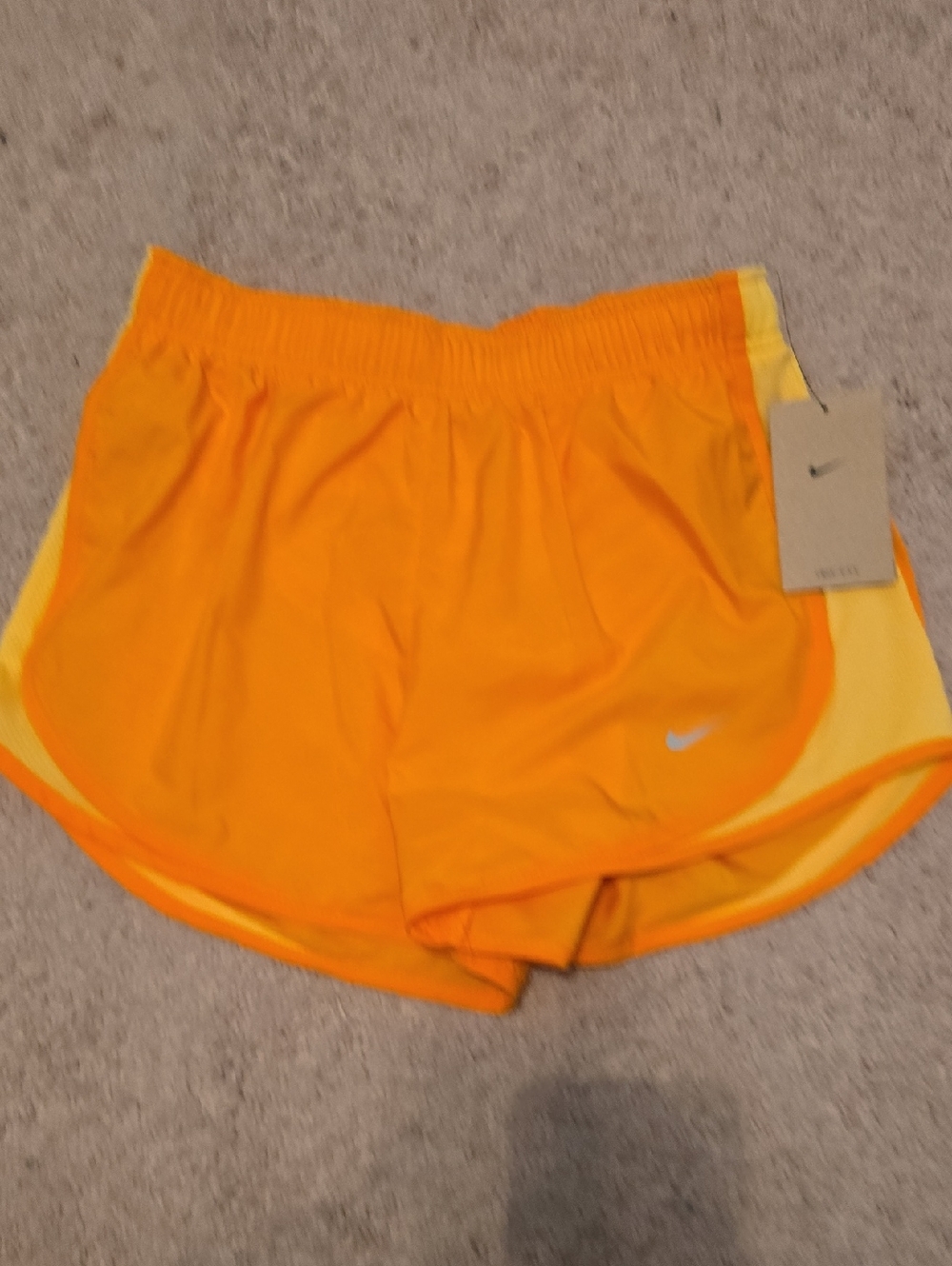 Nike Women’s Bright Orange Athletic Shorts